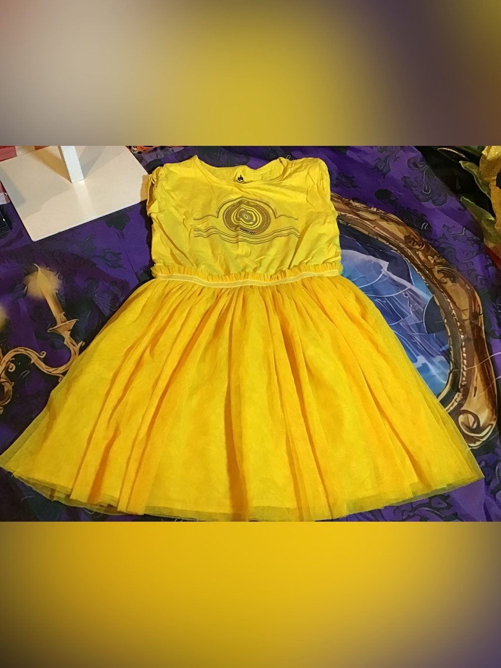 Disney parks Star Wars C-3PO girl tutu dress size large